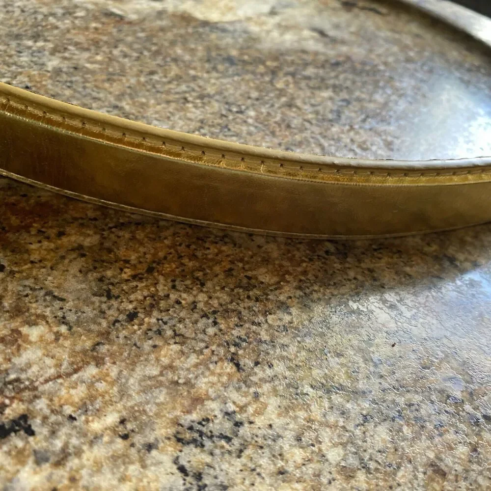 Women's Gold Belt 1 in Wide Size M 32-37